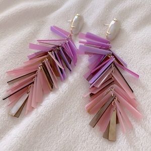 Kendra Scott statement earrings! Super cute!